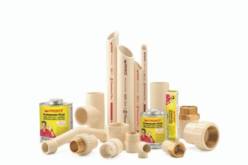 Prince CPVC Pipes and CPVC Solvent Cement