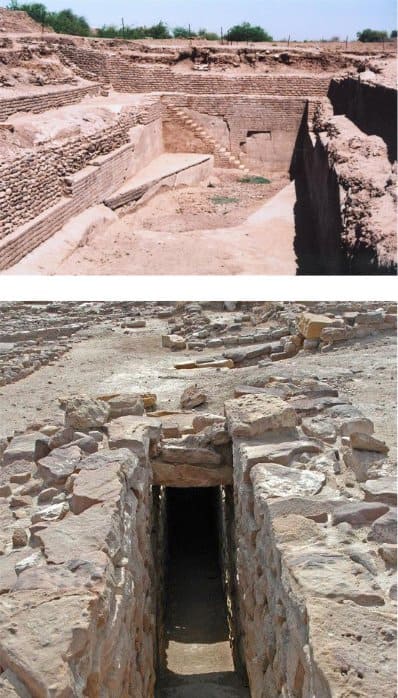 Plumbing at Dholvira