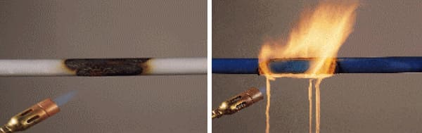 CPVC Pipe vs PPR Pipe Fire Resistance Testing