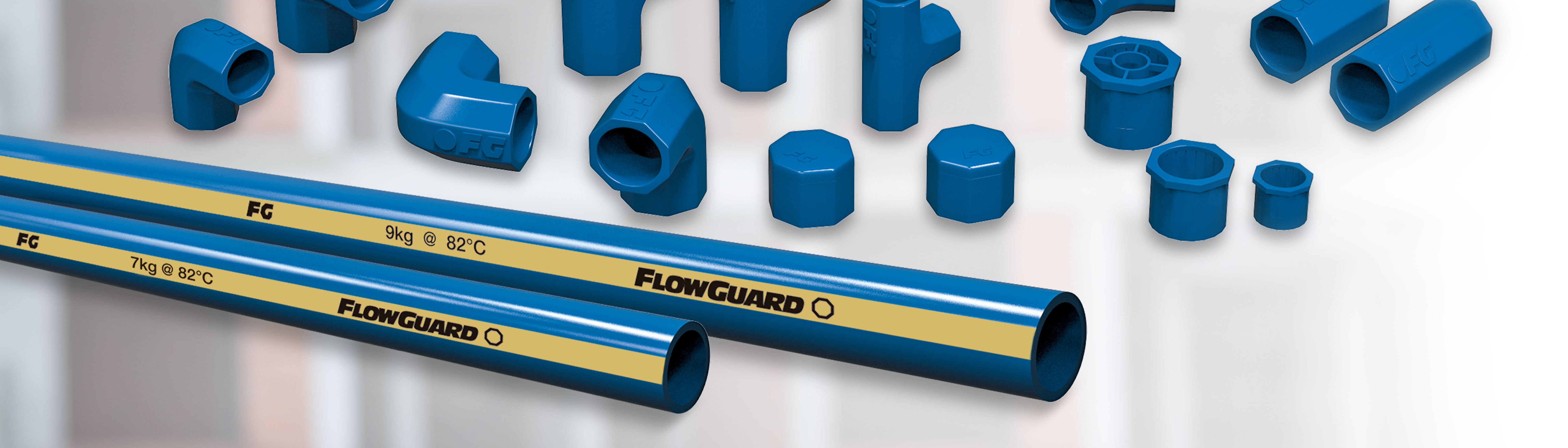 Tubería y Conexiones FlowGuard® Seleccionadas para una Instalación que Ahorra Tiempo y un Rendimiento Confiable